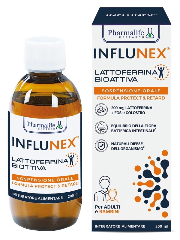 Influnex Lattoferrina Bioattiva 200ml-1