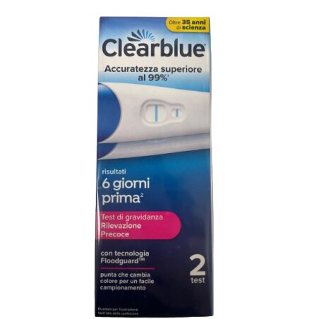 Clearblue Test di Gravidanza Visuale Precoce 2 Test-1