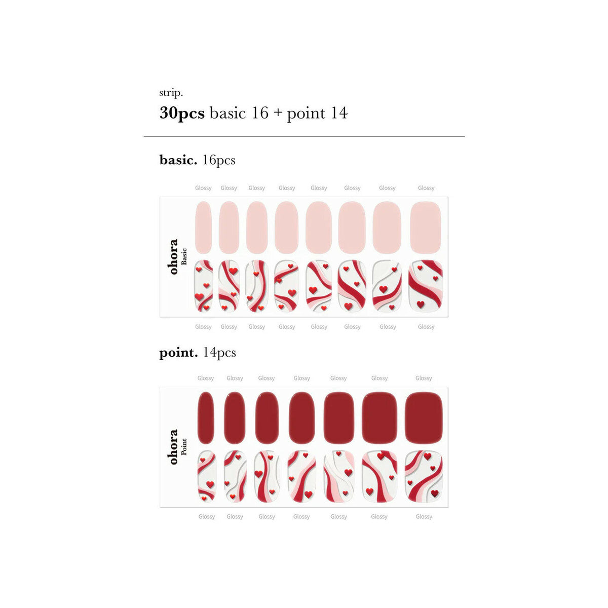 Ohora Gel Nails Smalto In Gel Adesivo N Cupid's Trace-2