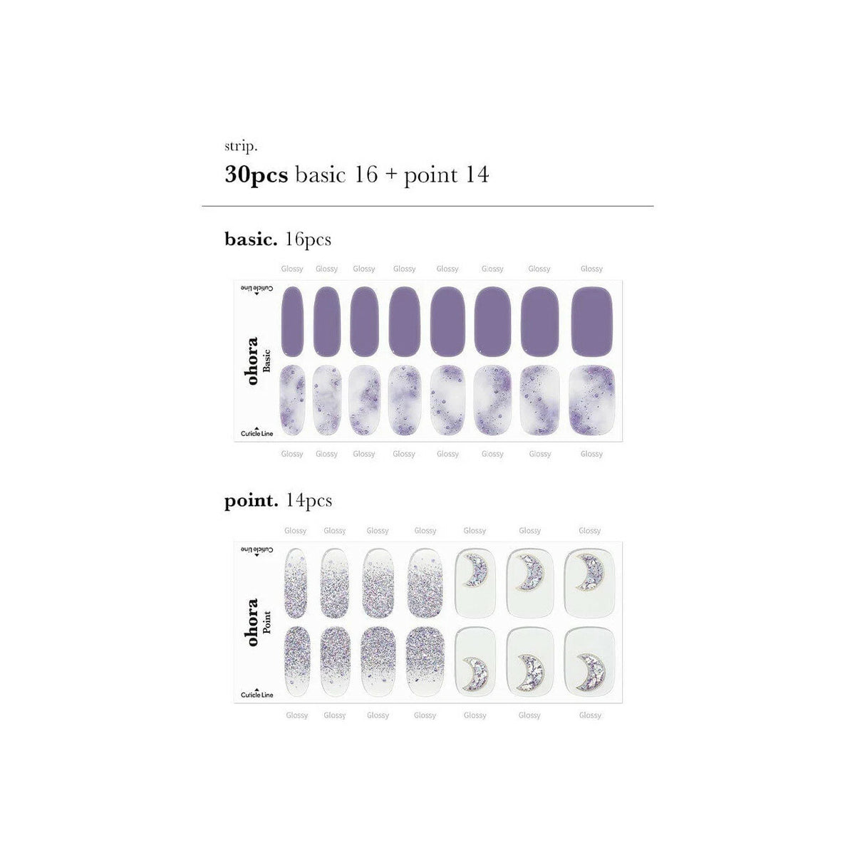 Ohora Gel Nails Smalto In Gel Adesivo N Goblin Moon-4