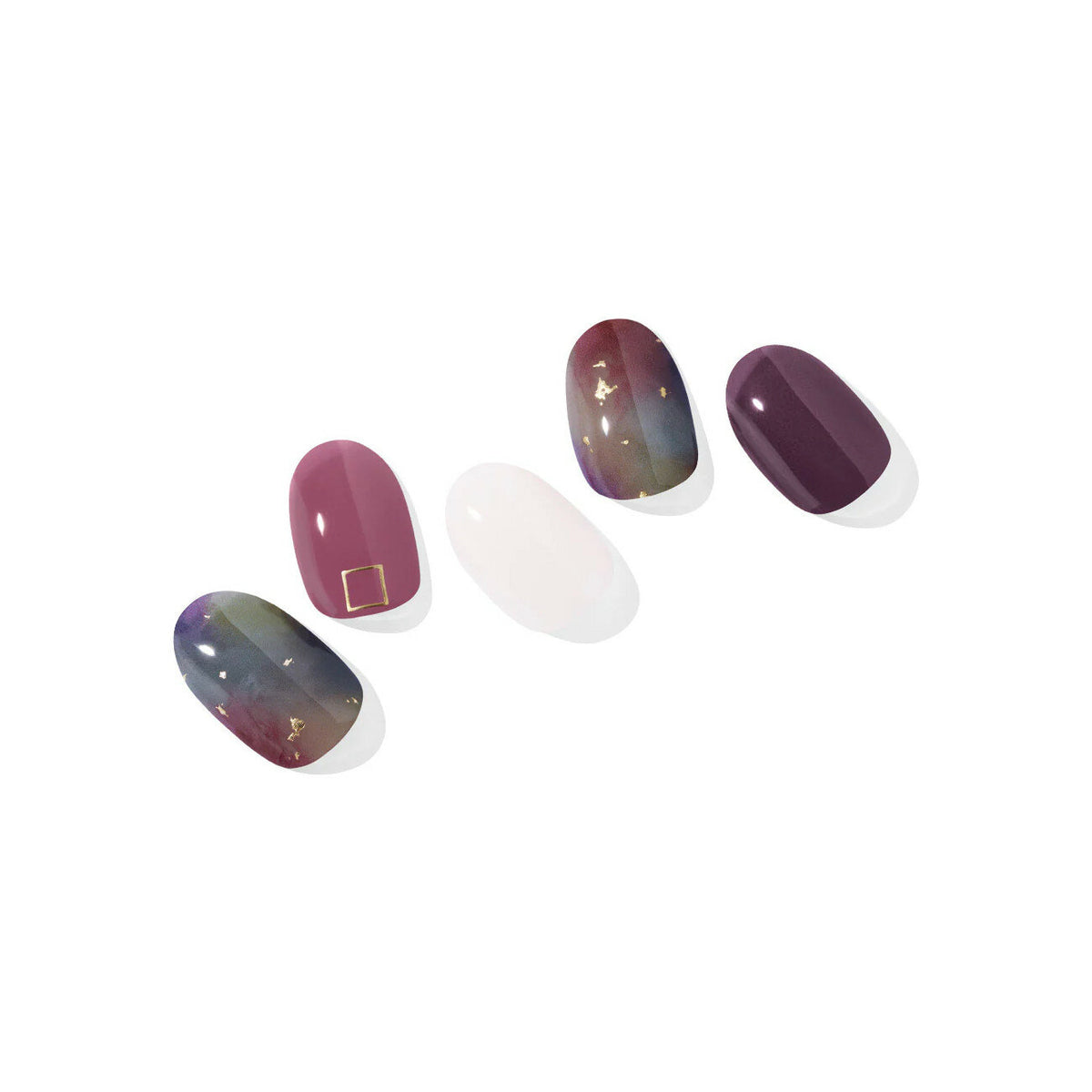 Ohora Gel Nails Smalto In Gel Adesivo N Tie-Dye-5