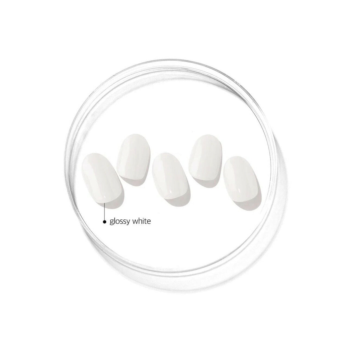 Ohora Gel Nails Smalto Per Piedi In Gel Adesivo N White-1
