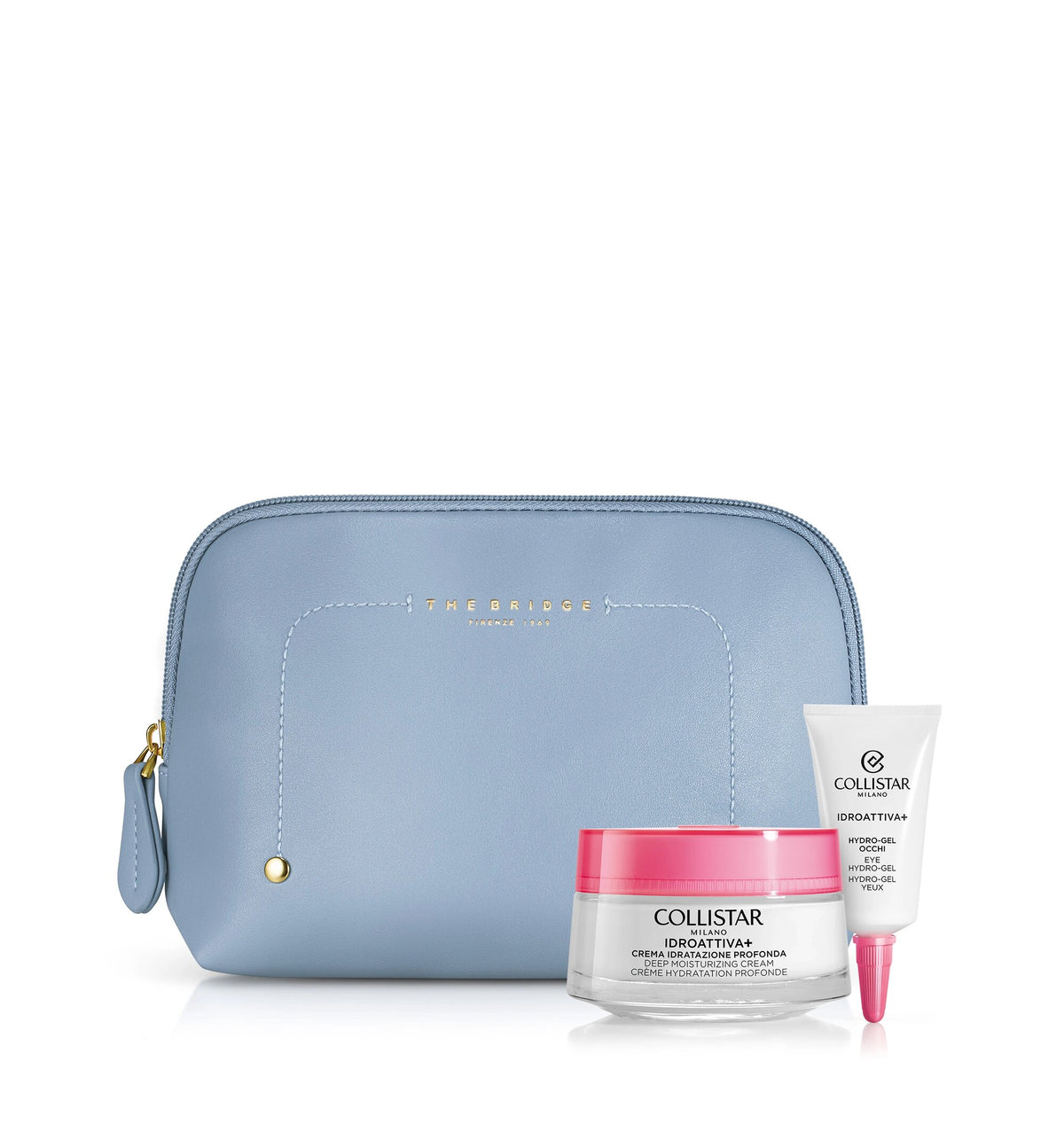 Collistar Cofanetto Idroattiva Crema-Gel Idratazione Profonda 50ml + Hydro-Gel Occhi + Campione Gocce Viso-1
