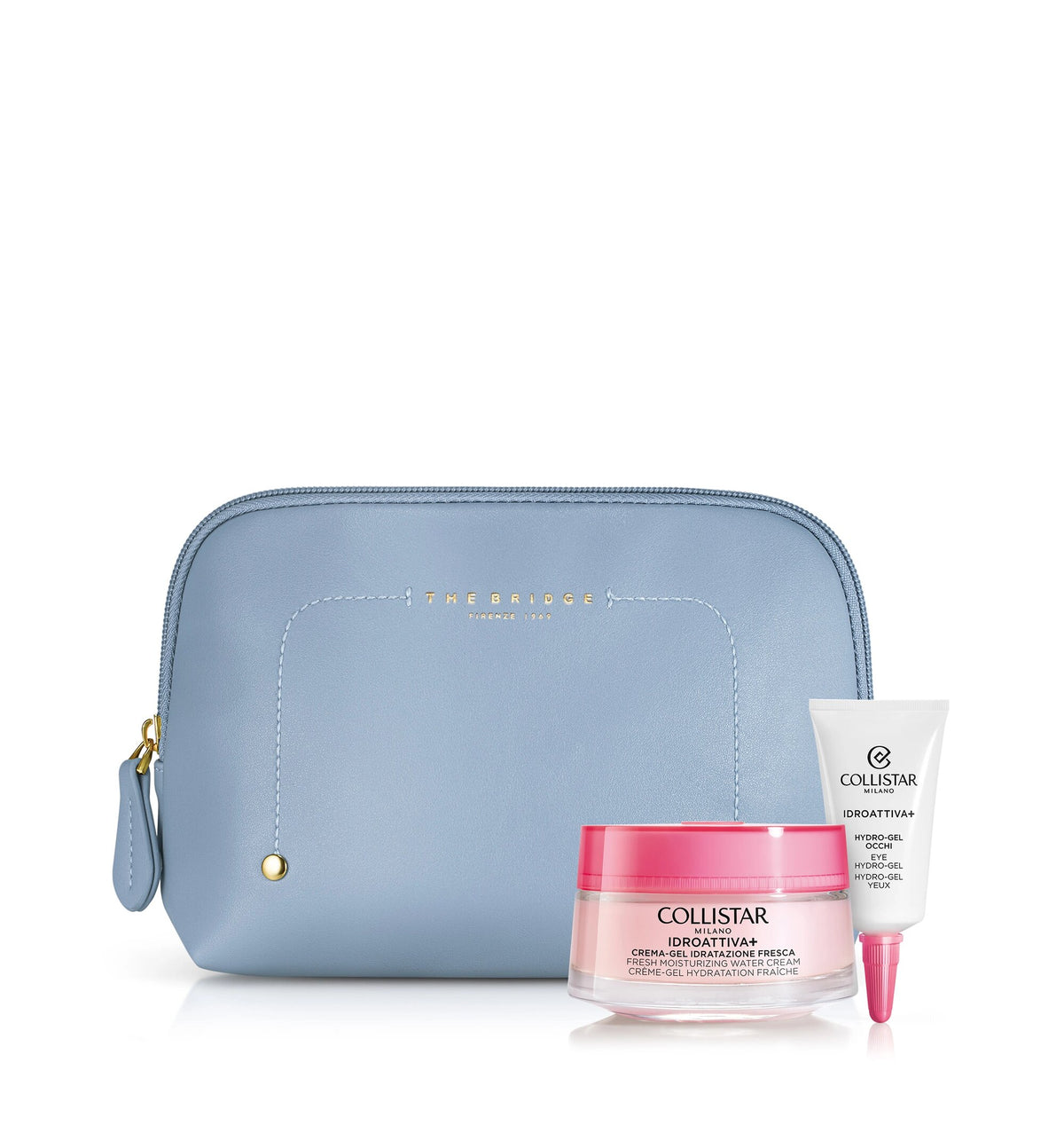 Collistar Cofanetto Idroattiva Crema-Gel Idratazione Fresca 50ml + Hydro-Gel Occhi + Campione Gocce Viso-1