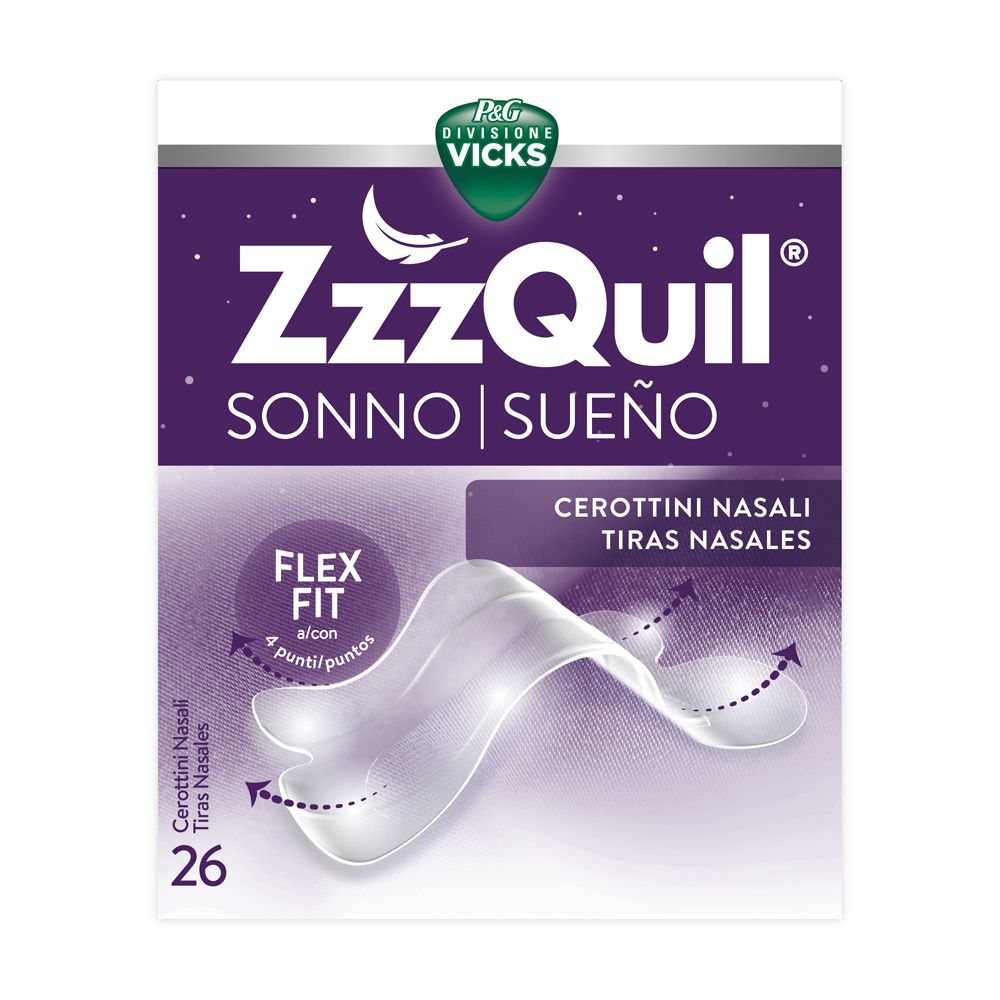 Cerotto Nasale Zzzquil 26 Pezzi-2