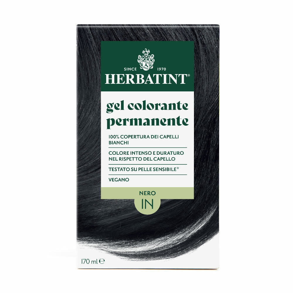 Herbatint Gel Colorante Permanente 1N Nero 170ml-2