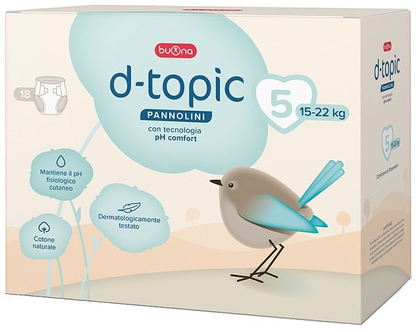 D-topic Pannolini Taglia 5 18 Pezzi-0