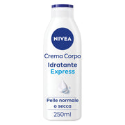 Nivea Crema Corpo Idratante Express Crema Corpo Idratante 72 Ore per Pelle Normale E Secca 250ml-1