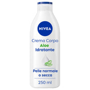 Nivea Crema Corpo Aloe Idratante 72h Per Pelle Secca O Normale 250ml-1
