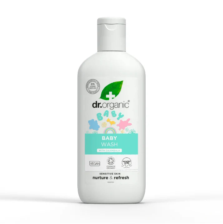 Dr. Organic Baby Wash alla Calendula Detergente Corpo Bambini 250 ml