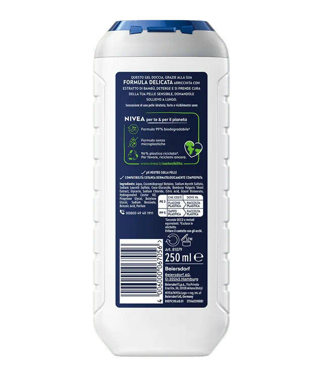 Nivea Men Doccia Shampoo Sensitive 250ml-2