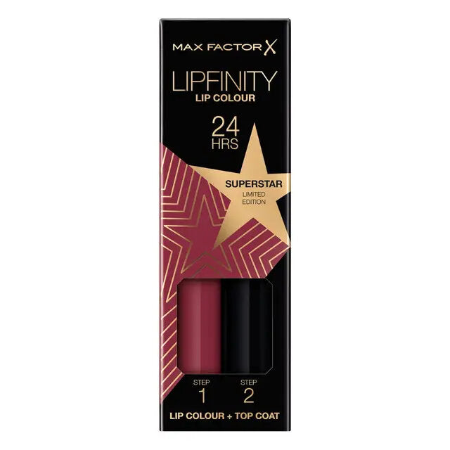 Max Factor Set Labbra Lipfinity Lip Colour Numero 86 Superstar-2