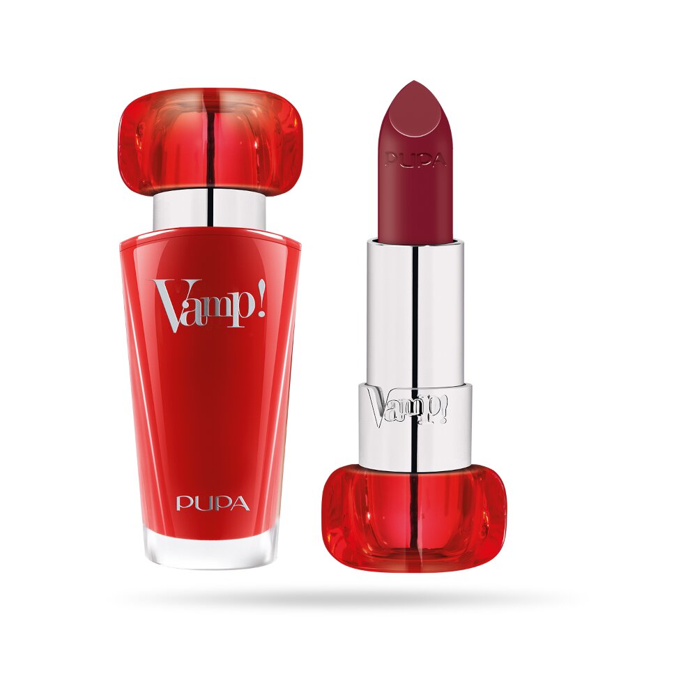 Pupa Vamp! Lipstick Rossetto Volumizzante 3,5g Scarlet Bordeaux 300-2