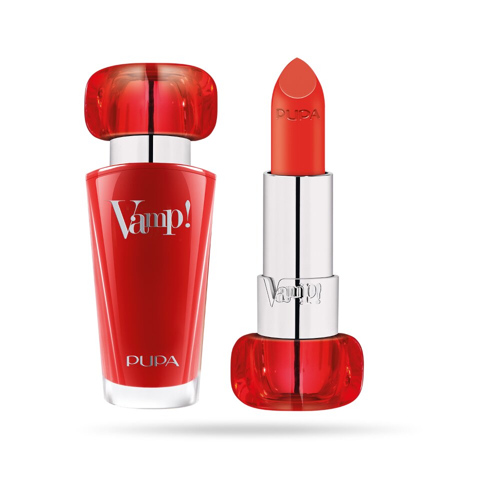 Pupa Vamp! Lipstick Rossetto Volumizzante 3,5g Outstanding Orange 306-2