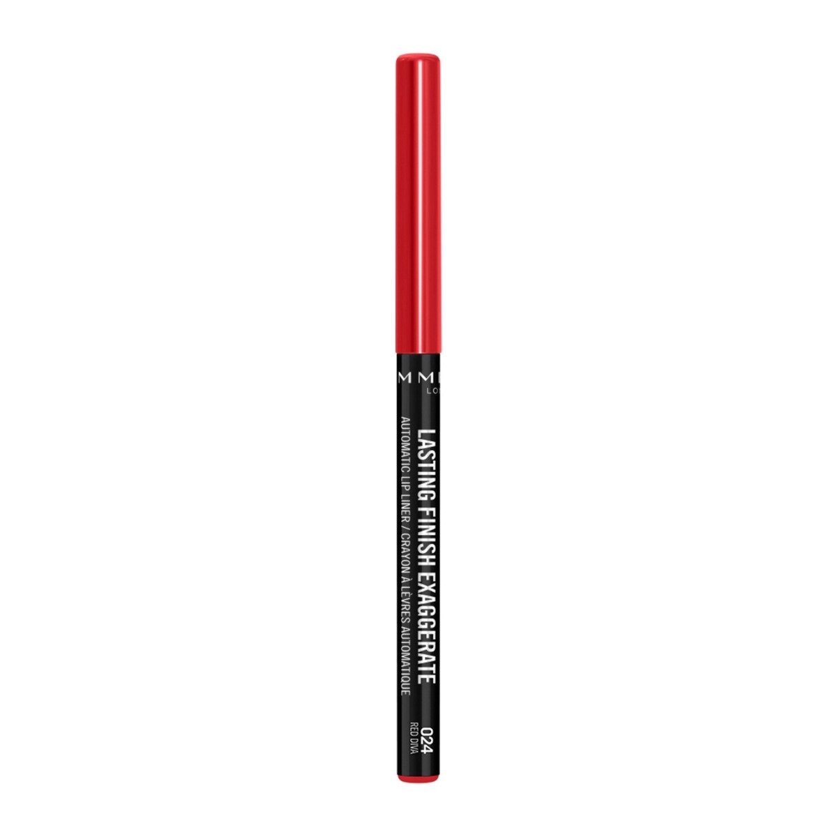 Rimmel Matita Labbra Lasting Finish Exaggerate 024 Red Diva-2