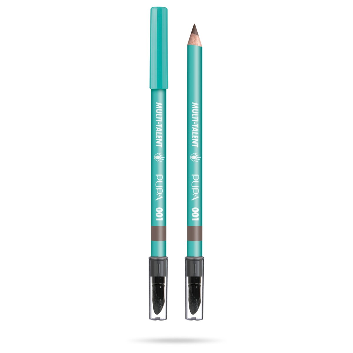 Pupa Multi-Talent 4 In 1 Matita Eyeliner Kajal Ombretto E Sopracciglia 001 Soft Brown 1,08g-1