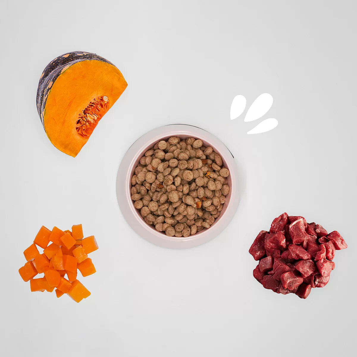 Hygge Crocchette Midi Maiale E Zucca Per Cani Di Taglia Media E Grande Sacco 3kg-2