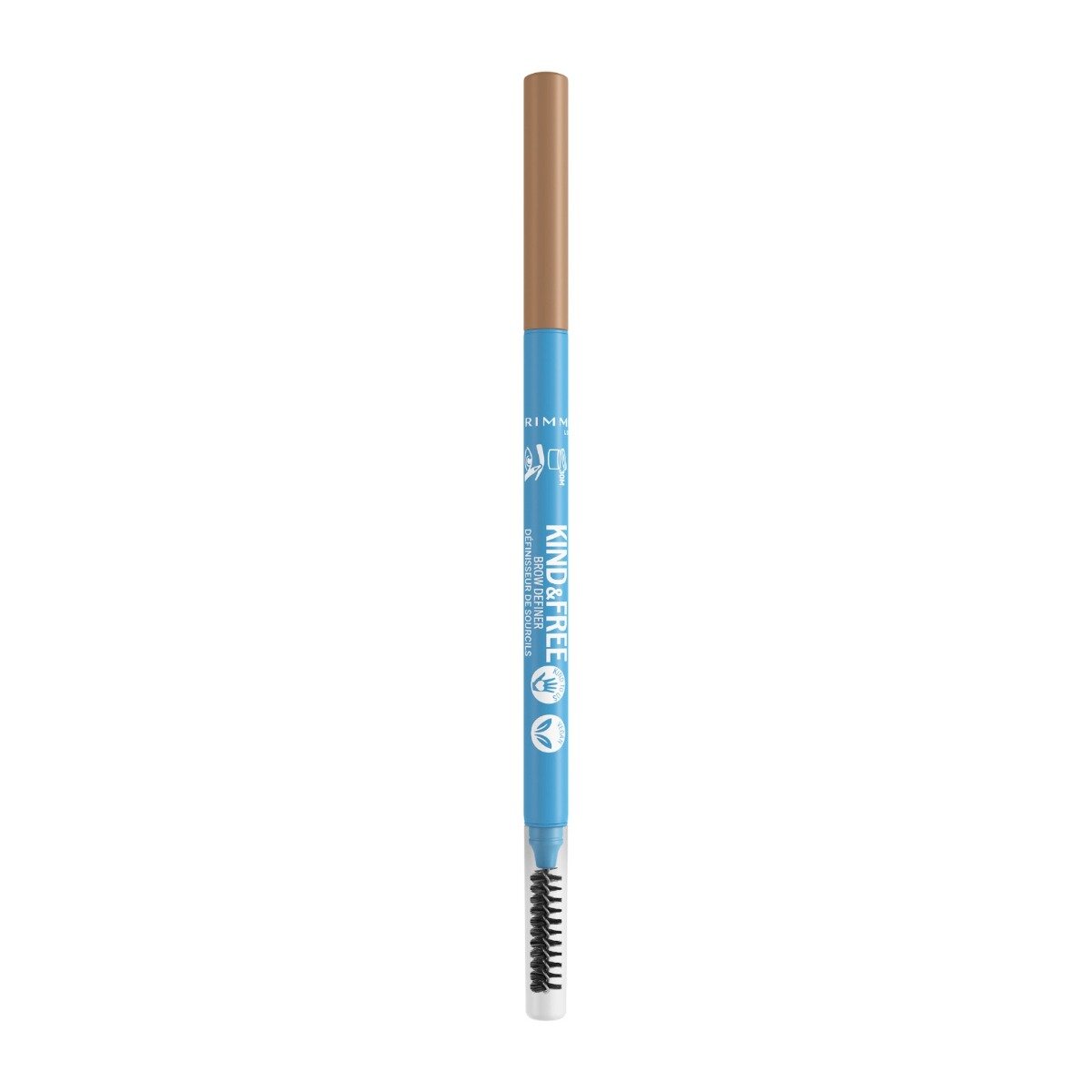 Rimmel Kind & Free Matita Sopracciglia Brow Definer 003 Warm Brown-1