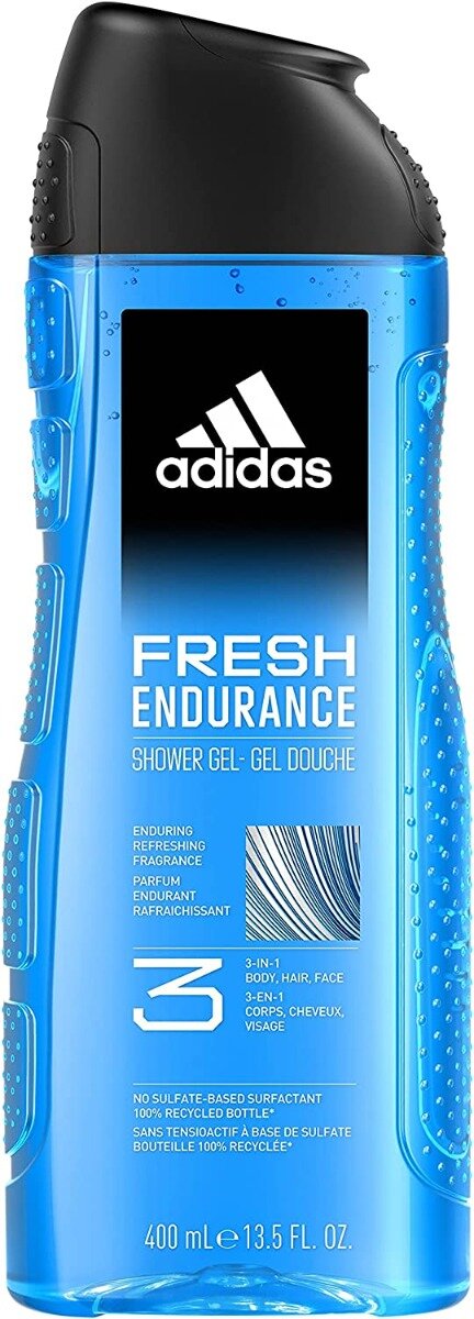 Adidas Fresh Endurance Gel Doccia Bagnoschiuma 3in1 250ml-1