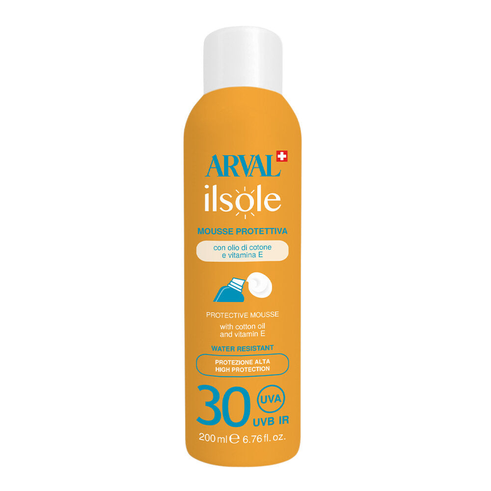 Arval Sun Il Sole Mousse Protettiva Viso Corpo 200ml SPF30-1
