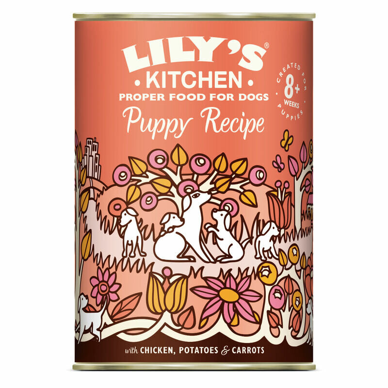 Lily's Kitchen Chicken Puppy Recipe 400g-1