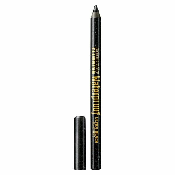 Bourjois Contour Clubbing Waterproof Matita Occhi 1,2g 055 Ultra Black Glitter-4