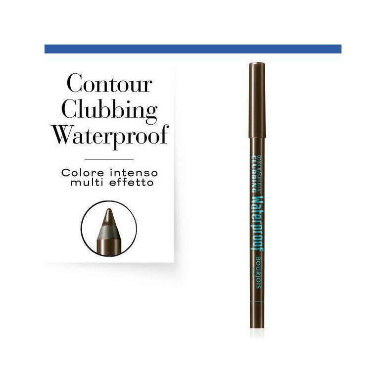 Bourjois Contour Clubbing Waterproof Matita Occhi 1,2g 071 All The Way Brown-3