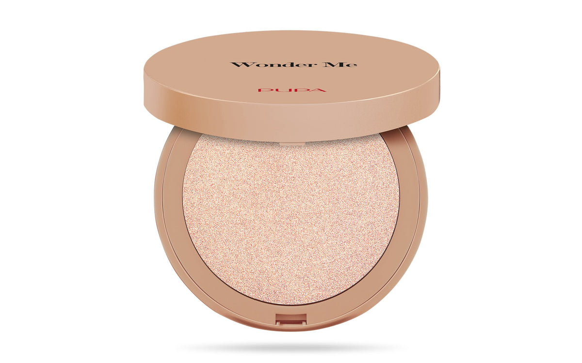 Pupa Wonder Me Glow Illuminante Compatto Viso 7,5g 101 Rose Gold-1