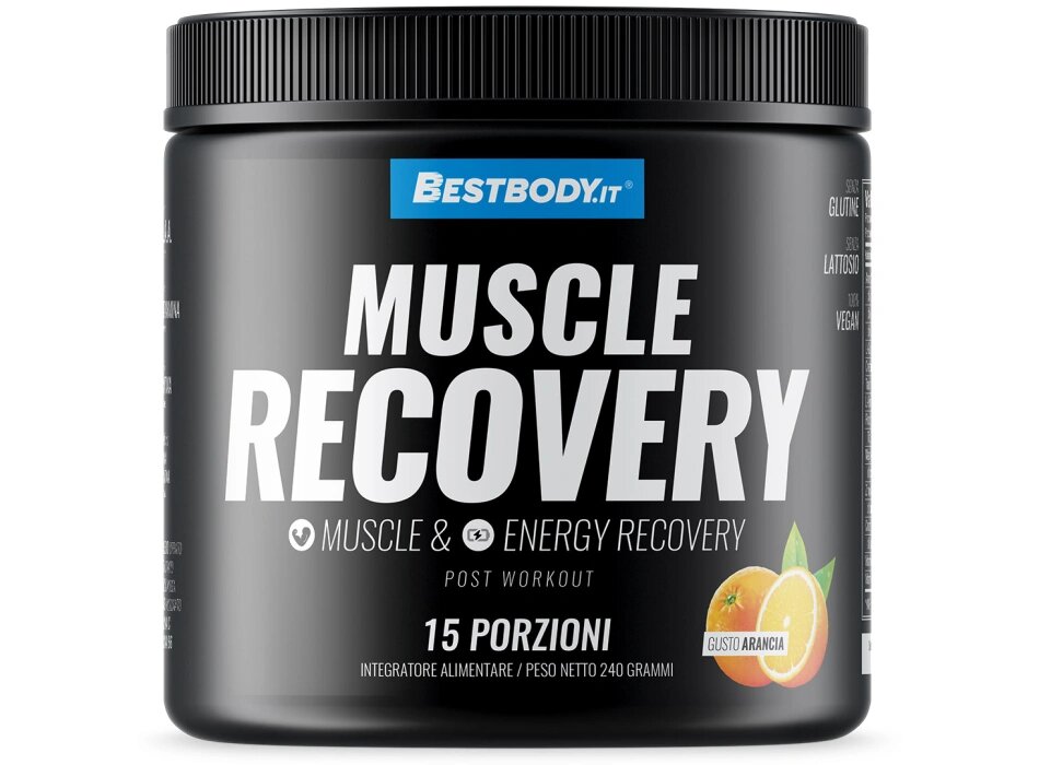 BestBody Muscle Recovery Gusto Arancia 240g-1