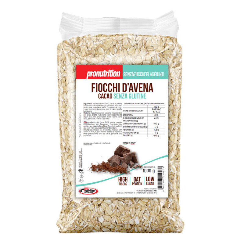 Pronutrition Fiocchi D'Avena Senza Glutine Gusto Cacao 1kg-1