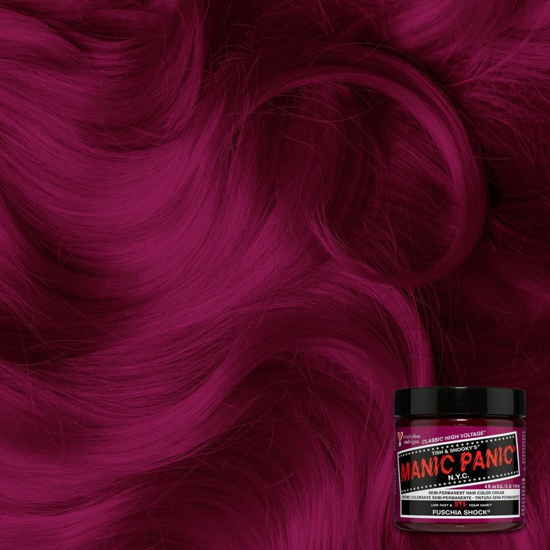 Manic Panic Fuschia Shock Colorazione Semipermanente Classica Per Capelli 118ml-2