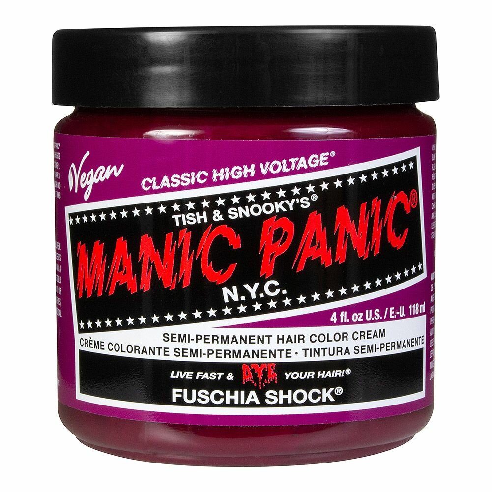 Manic Panic Fuschia Shock Colorazione Semipermanente Classica Per Capelli 118ml-1