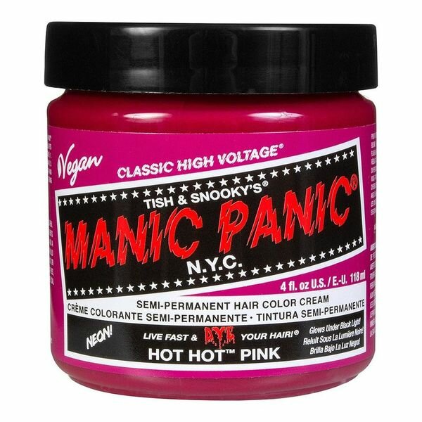 Manic Panic Hot Hot Pink Colorazione Semipermanente Classica Per Capelli 118ml-1