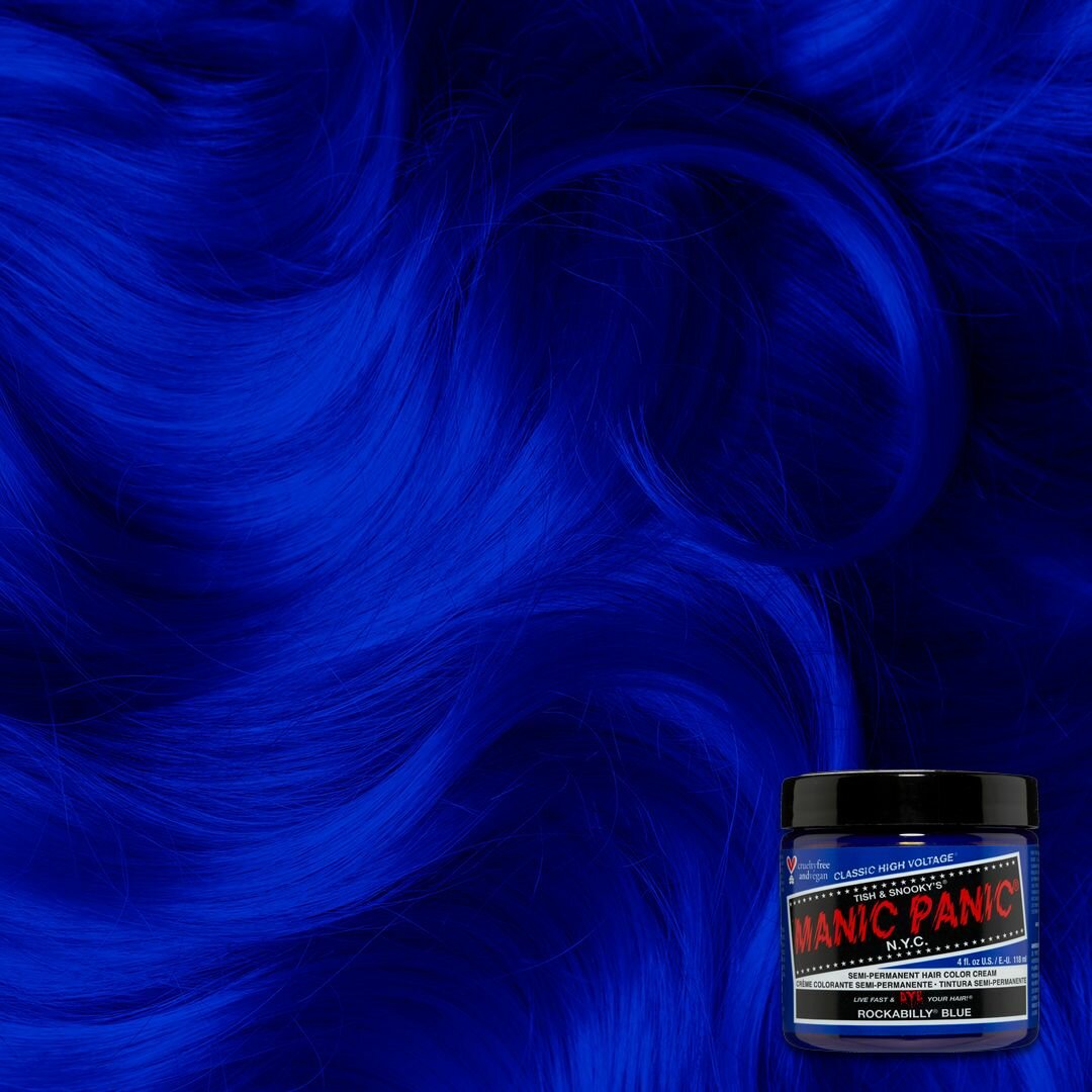 Manic Panic Rockabilly Blue Colorazione Semipermanente Classica Per Capelli 118ml-2