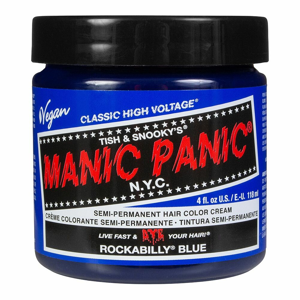 Manic Panic Rockabilly Blue Colorazione Semipermanente Classica Per Capelli 118ml-1