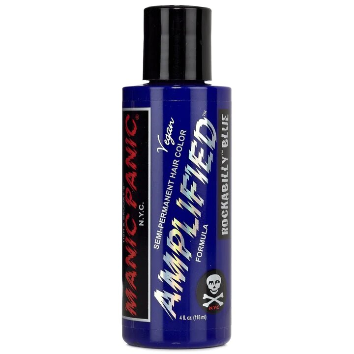 Manic Panic Rockabilly Blue Amplified Colore Diretto Semi-Permanente 180ml-1