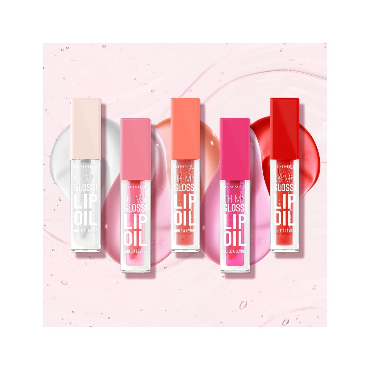 Rimmel Oh My Gloss! Olio per Labbra 004 Vivid Red 6ml-5