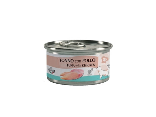 Marpet Chef Tonno Con Pollo Cibo Umido Per Gatti Adulti Lattina 80g-1