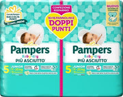 Pampers Baby Dry Pannolino Duo Downcount Junior 32 Pezzi-1