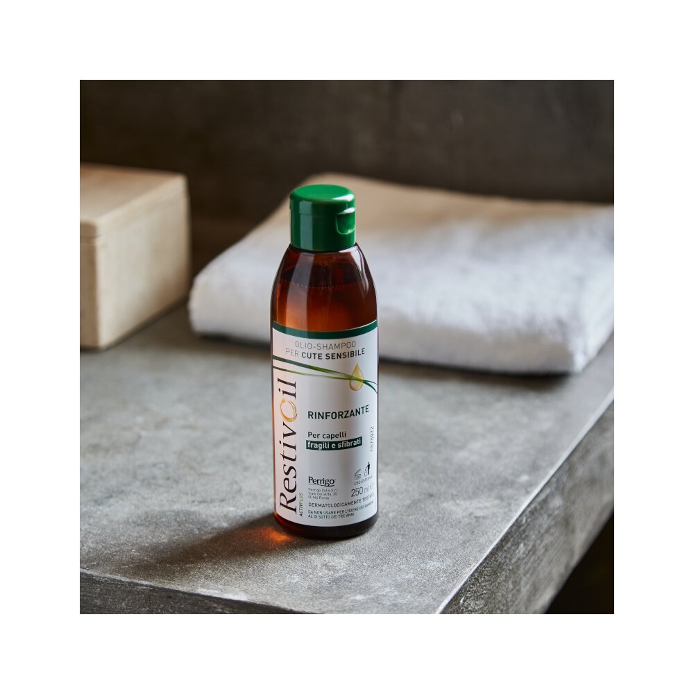 Restivoil ActivPlus olio-shampoo rinforzante per capelli fragili e sfibrati 250ml-7