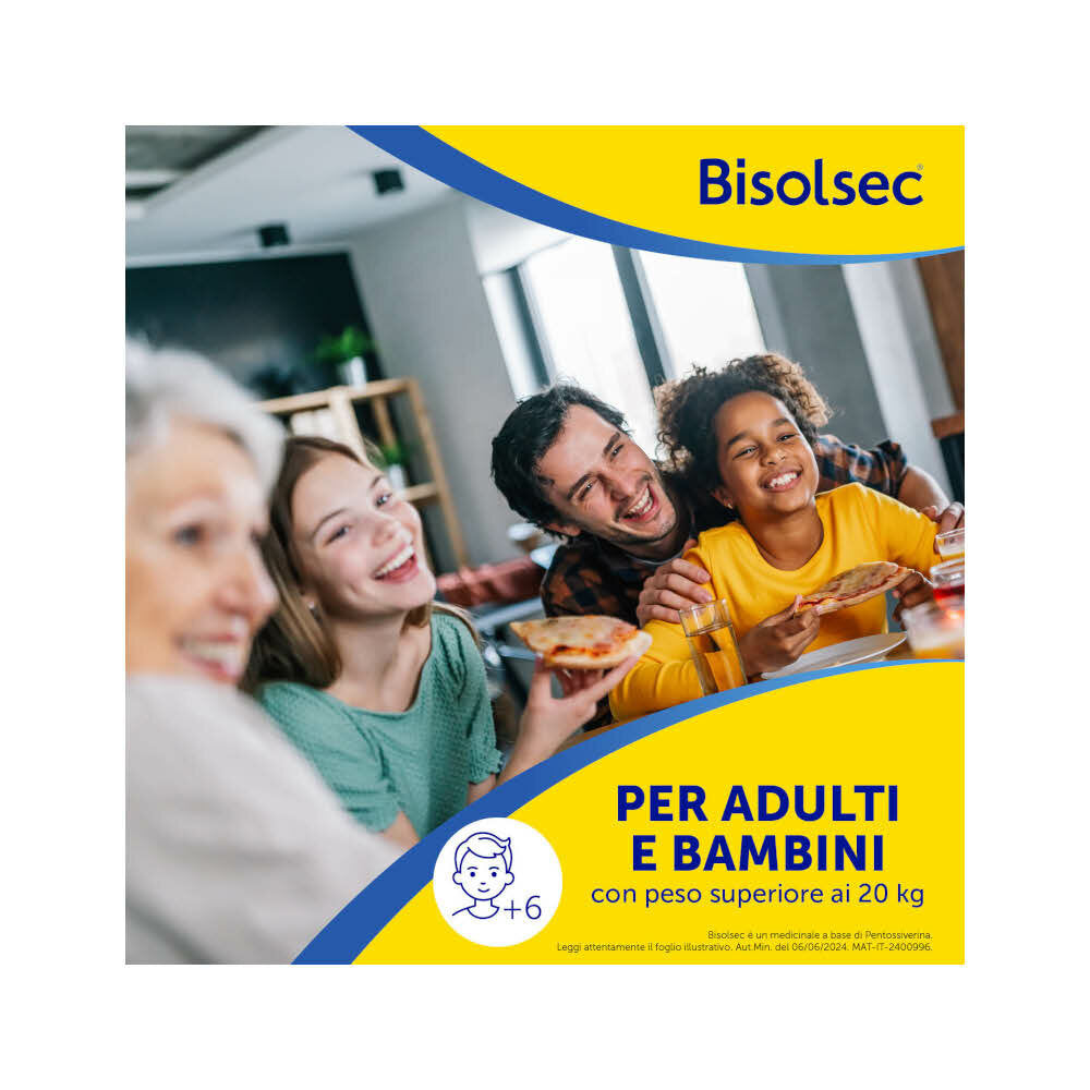 Bisolsec Soluzione Orale Trattamento Sintomatico Della Tosse Secca 190ml-5