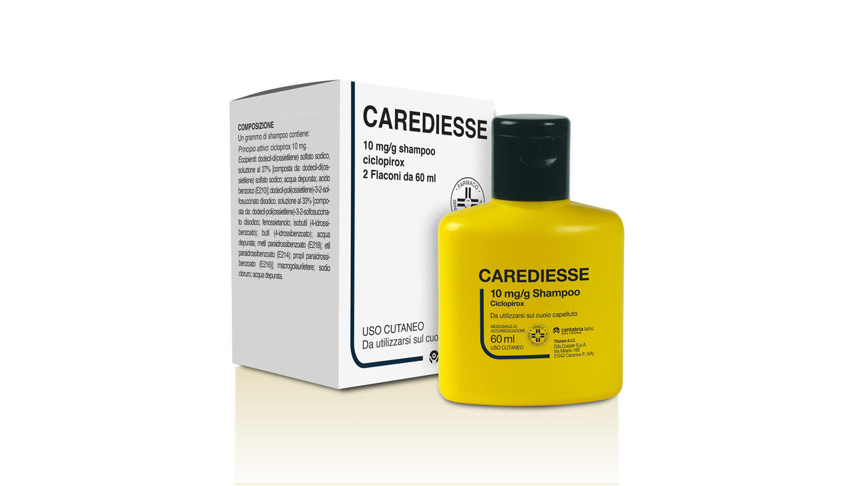 Carediesse Shampoo dermatite seborroica 2 flaconi 60ml-4