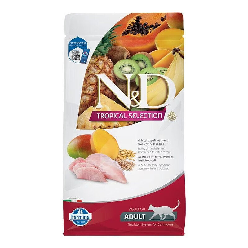 Farmina N&D Cat Tropical Selection Chicken Per Gatti Adulti 1.5kg-1