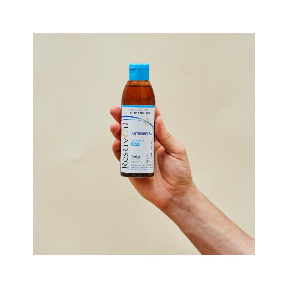 Restivoil Complex Olio-Shampoo Antiforfora per cute sensibile capelli secchi 250ml-4