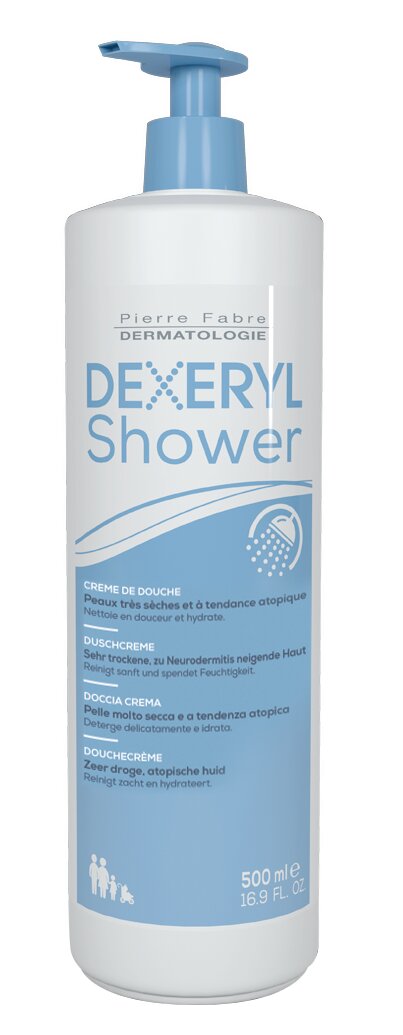 Dexeryl Shower doccia crema per pelle secca e atopica 500ml-2