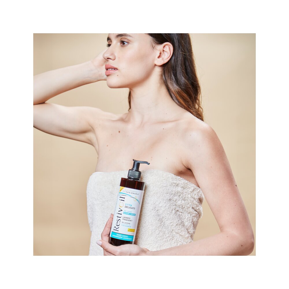 Restivoil olio Shampoo Extra Delicato per cute sensibile 400ml-6