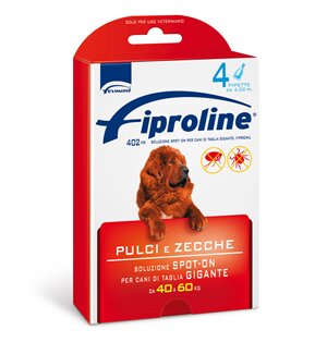 Fipralone 402mg Soluzione Spot-on Per Cani Di Taglia Gigante 4 Pipette-1