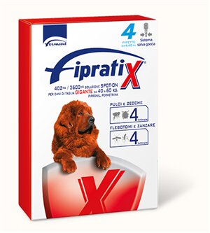 Fipratix 402+3600mg Soluzione Spot-on Per Cani 4 Pipette-1