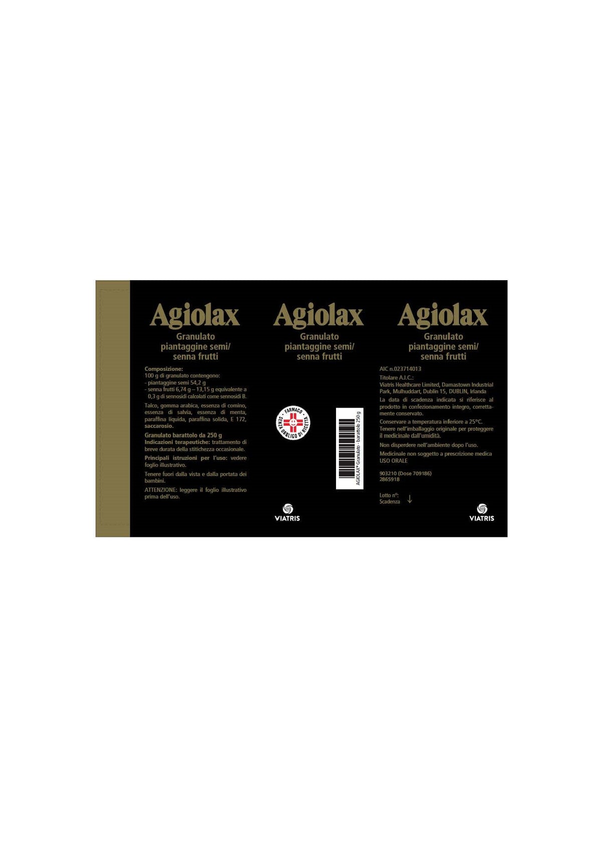 Agiolax stitichezza occasionale granulato barattolo 250g-3