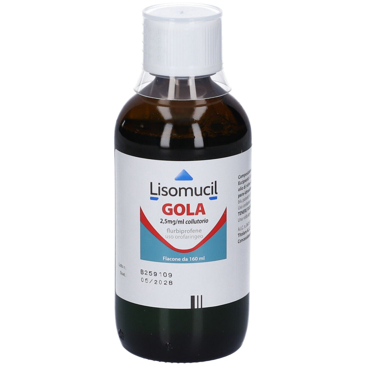 Lisomucil Gola Collutorio 2,5mg/ml 160ml